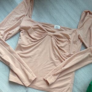 Wilfred Women's Blush Long Sleeve Blouse